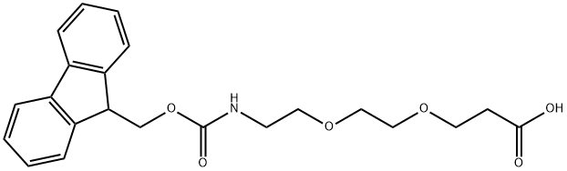 Fmoc-9-Amino-4,7-Dioxanonanoic acid Struktur