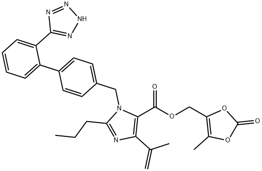 Olmesartan medoxomil impurity I Struktur