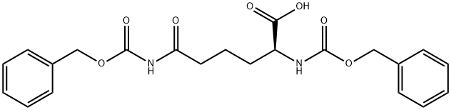 N2,N6-雙(芐氧羰基)-L-高谷氨酰胺, 88462-80-0, 結構式