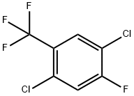 2,5-二氯-4-氟三氟甲苯 結(jié)構(gòu)式