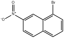 1-Bromo-7-nitronaphthalene Struktur