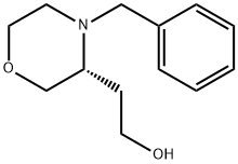 2-(4-benzylmorpholin-3-yl)ethanol Struktur