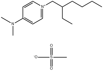 4-Dimethylamino-N-(2-ethylhexyl)pyridinium Mesylate Struktur