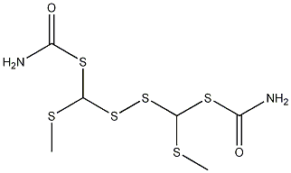 alpha,alpha'-Dithiobis(dimethylthio)formamide Struktur