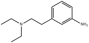 3-Amino-N,N-diethyl-benzeneethanamine Struktur