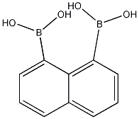 1,8-Naphthalenediboronic acid Struktur