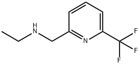 N-((6-(trifluoromethyl)pyridin-2-yl)methyl)ethanamine Struktur