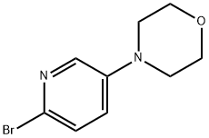 4-(6-bromopyridin-3-yl)morpholine Struktur