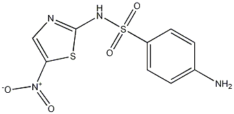 2-Sulfanilamido-5-nitrothiazole Struktur