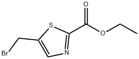 ethyl 5-(bromomethyl)thiazole-2-carboxylate Struktur