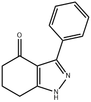 3-phenyl-6,7-dihydro-1H-indazol-4(5H)-one Struktur