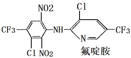 氟啶胺結(jié)構(gòu)式