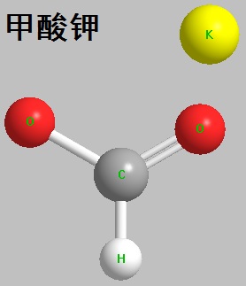 甲酸鉀 分子結(jié)構(gòu)式