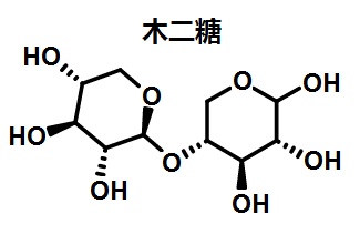 木二糖的結構式