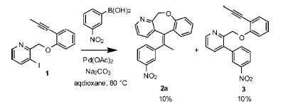 吡啶氧雜環(huán)庚烷2a的合成