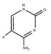 Figure 1 the chemical structure of Fluorocytosine Figure 1 the chemical structure of Fluorocytosine