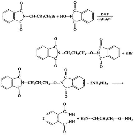 Preparation of 1-aminooxy-3-aminopropane