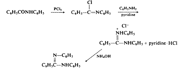 Preparation ofN,N'-Diphenylbenzamidine