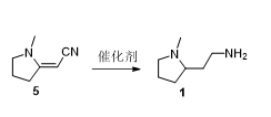 N-甲基-2-(2-氨乙基)-吡咯烷的合成路線