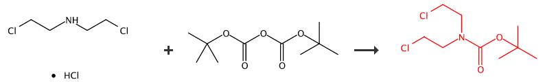 N,N-雙(2-氯乙基)氨基甲酸叔丁酯的合成與應(yīng)用