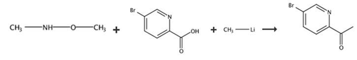 2-乙酰-5-溴吡啶的合成路線