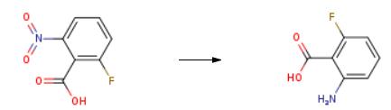 synthesis of 2-Amino-6-fluorobenzoic acid.png
