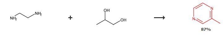 2-甲基吡嗪的合成路線