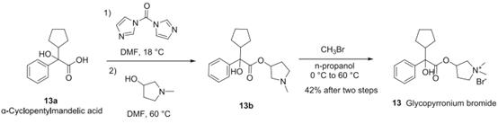 Synthesis of Glycopyrronium bromide.bmp