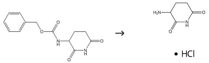 3-氨基-2，6-哌啶二酮鹽酸鹽的合成路線