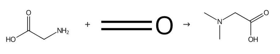 N，N-二甲基甘氨酸的合成路線