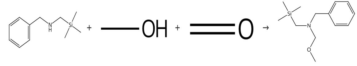 N-(甲氧甲基)-N-(三甲基硅甲基)芐胺的合成研究