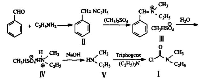 N-乙基-N-甲基氨基甲酰氯合成路線