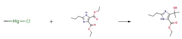 Ethyl 4-(1-hydroxy-1-methylethyl)-2-propyl-imidazole-5-carboxylate