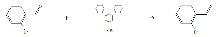 圖1 2-溴苯乙烯的合成路線