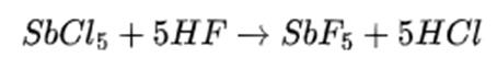 五氟化銻的合成方法