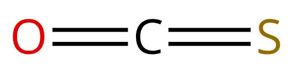 圖1羰基硫的結構