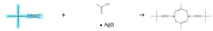 異氰酸叔丁酯與醋酸銀的絡(luò)合反應(yīng)