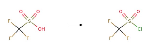 TRIFLUOROMETHANESULFONYL CHLORIDE TRIFLUOROMETHANESULFONYL CHLORIDE