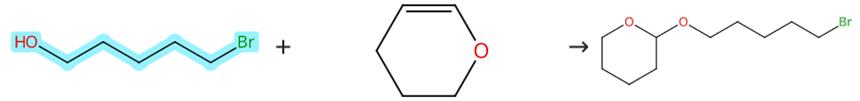 5-溴-1-戊醇的醚化反應
