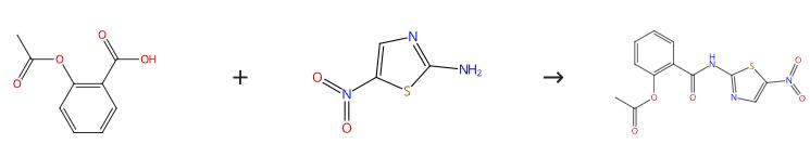 Fig. 1 The synthesis route of Nitazoxanide