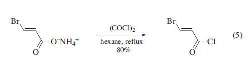 Oxalyl chloride Reactions