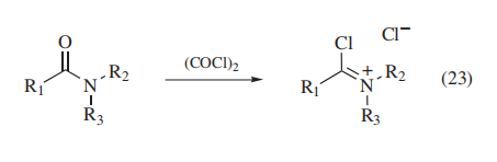 Oxalyl chloride Reactions