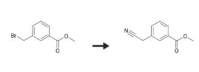 Methyl 3-(cyanomethyl)benzoate synthesis