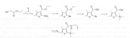 硅噻菌胺的合成路線