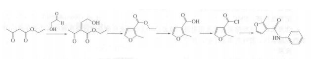 甲呋酰胺的合成路線
