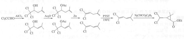 中間體二氯菊酸的合成方法2