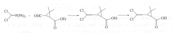 中間體二氯菊酸的合成方法4