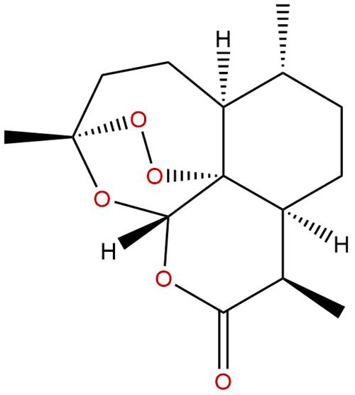 Fig2.Constitutional formula of artemisnin