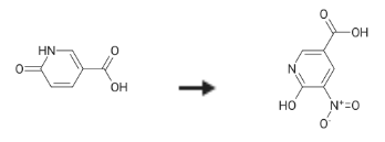 6-Hydroxy-5-nitronicotinic acid synthesis