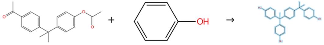 Α,Α,Α'-三(4-羥苯基)-1-乙基-4-異丙苯的合成方法